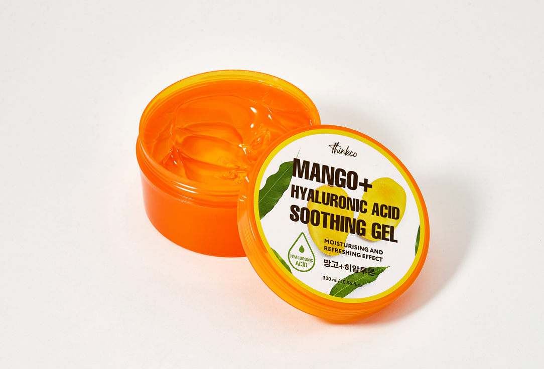 thinkco Face & body gel Mango & hyaluronic acid soothing 300 ml thinkco Face & body gel Mango & hyaluronic acid soothing