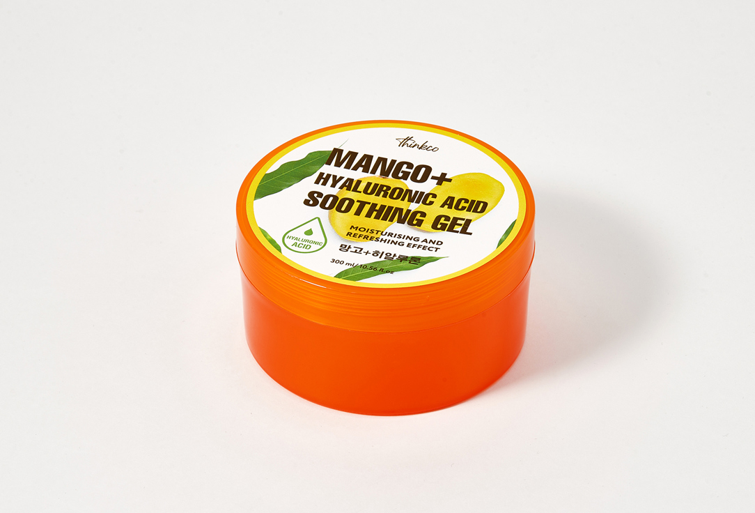 thinkco Face & body gel Mango & hyaluronic acid soothing 300 ml thinkco Face & body gel Mango & hyaluronic acid soothing