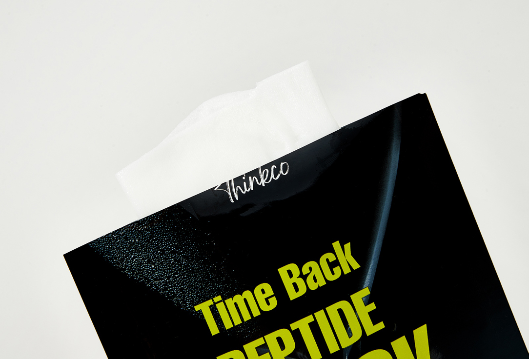 thinkco Anti-age Face Sheet Mask Time Back Peptide Mask Pack