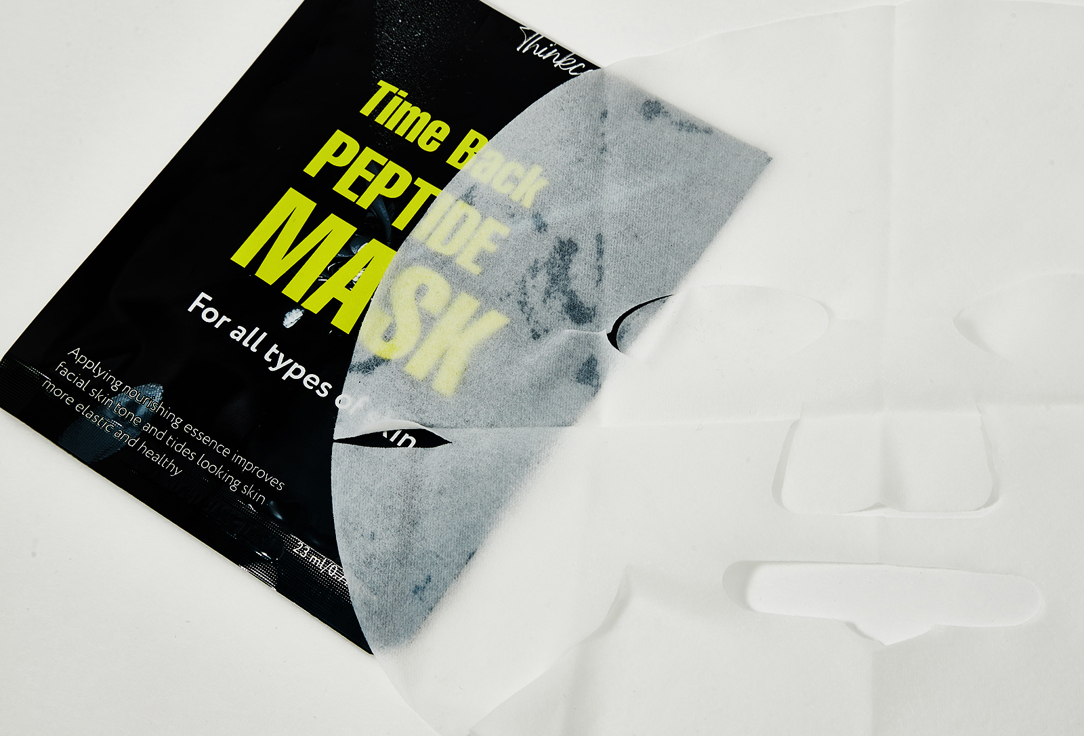 thinkco Anti-age Face Sheet Mask Time Back Peptide Mask Pack