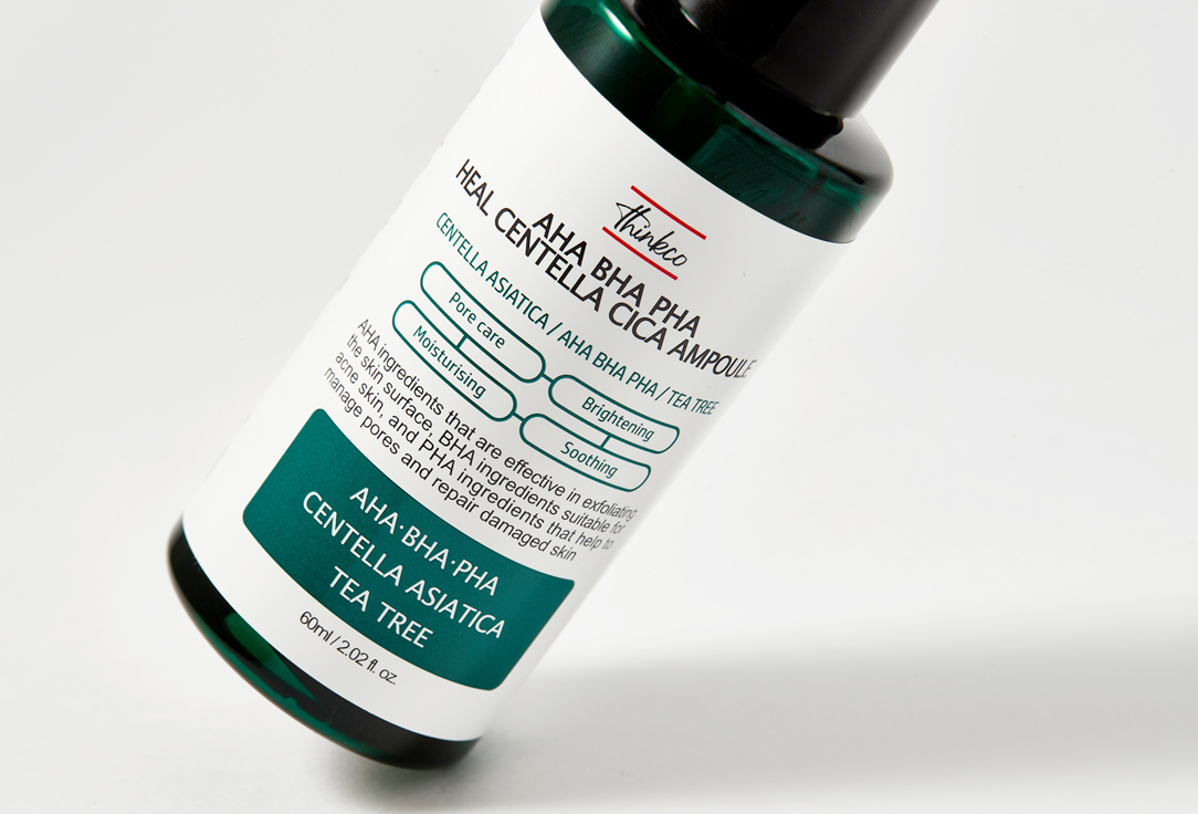 thinkco Face serum AHA BHA PHA HEAL CENTELLA CICA AMPOULE