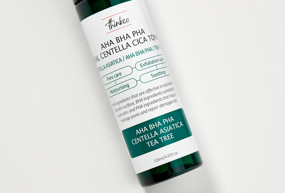 thinkco Face toner AHA BHA PHA HEAL CENTELLA CICA TONER