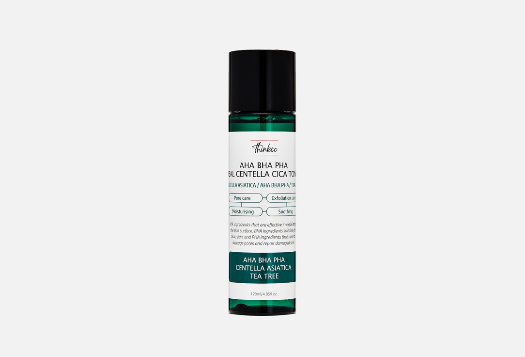 thinkco Face toner AHA BHA PHA HEAL CENTELLA CICA TONER