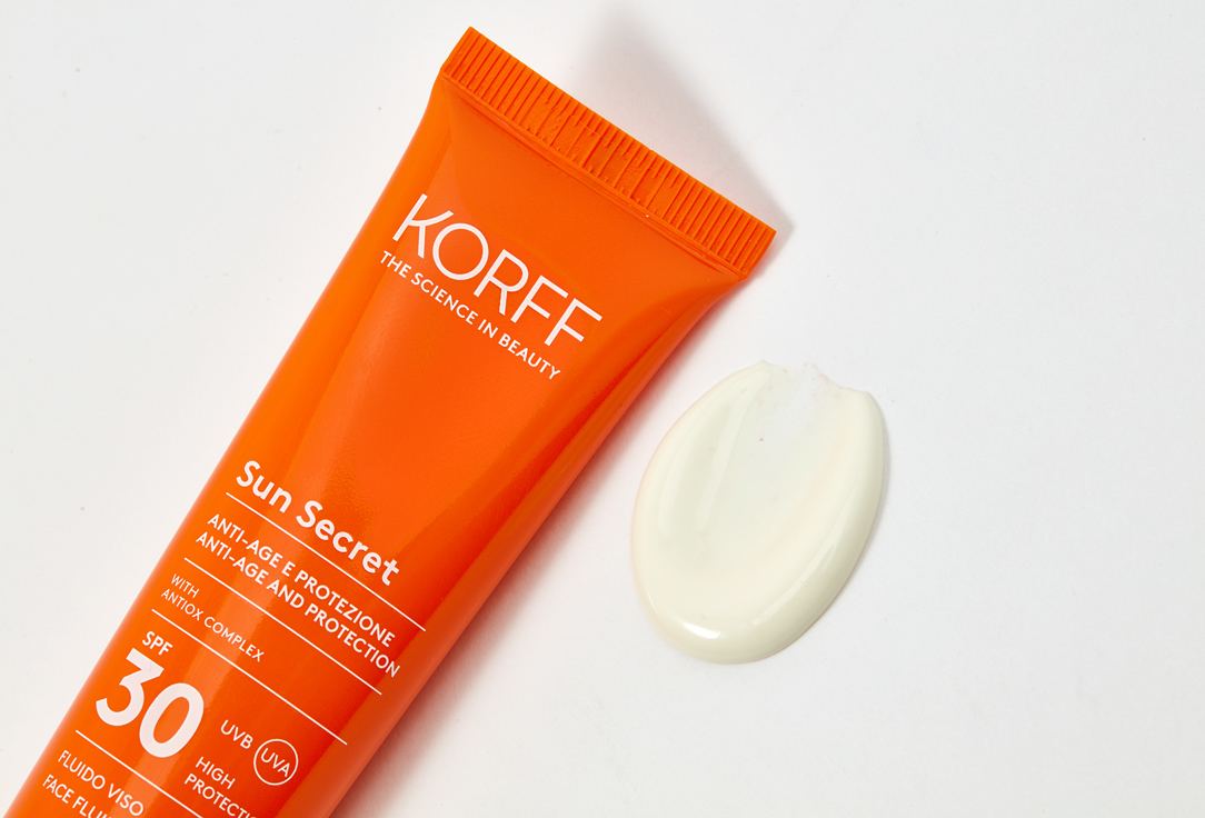 KORFF Anti-Age Protection Face Fluid SPF 30 Sun Secret