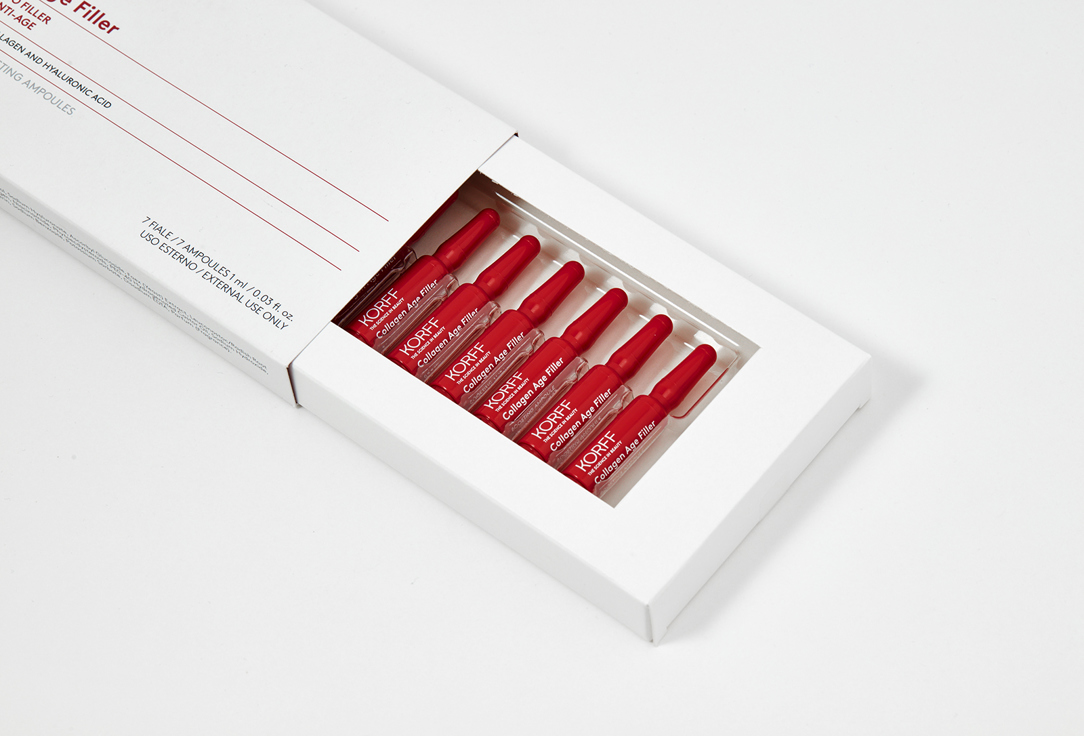 KORFF Anti-Age Boosting Ampoules Collagen 7 pcs KORFF Anti-Age Boosting Ampoules Collagen