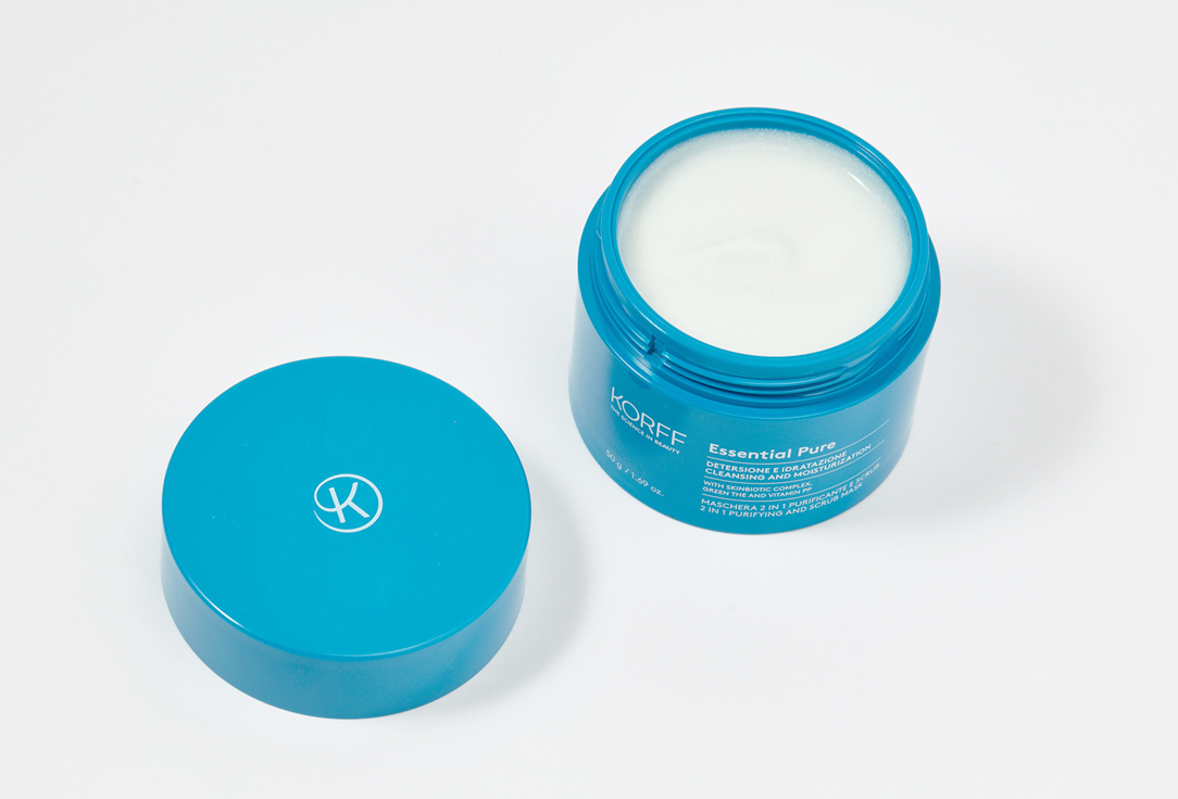 KORFF 2-in-1 Purifying and Scrub Mask Essential