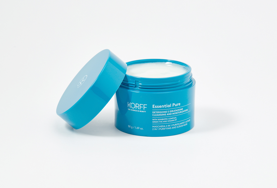 KORFF 2-in-1 Purifying and Scrub Mask Essential