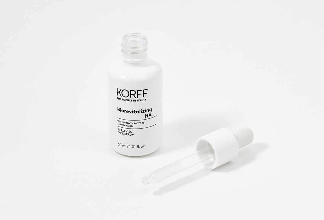 KORFF Anti-age face serum Biorevitalizing HA Face Serum 30 ml KORFF Anti-age face serum Biorevitalizing HA Face Serum