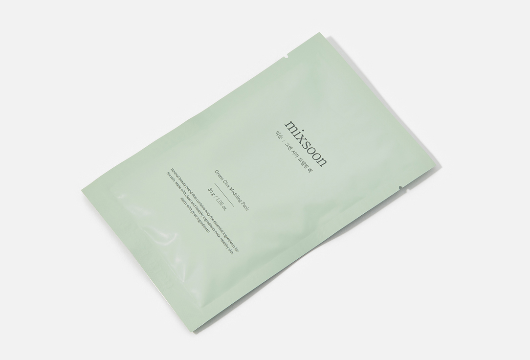 Mixsoon Face Mask Green Cica Modeling 1 pcs Mixsoon Face Mask Green Cica Modeling