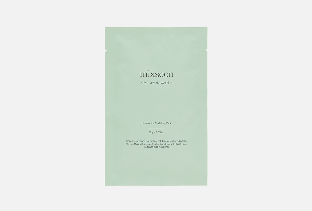Mixsoon Face Mask Green Cica Modeling 1 pcs Mixsoon Face Mask Green Cica Modeling