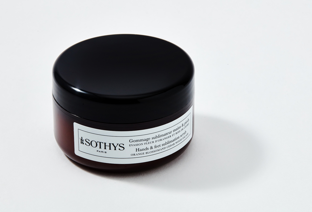 Sothys Nourishing hands & feet scrub Orange Blossom and Cedar Wood Escape