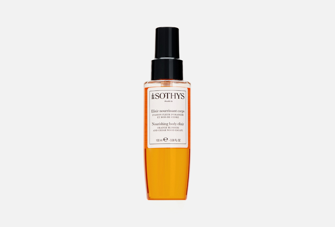 Sothys Body oil Orange Blossom and Cedar Wood Escape