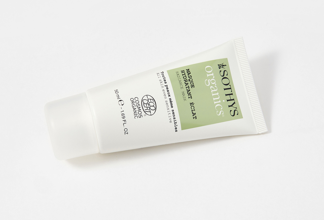 Sothys brightening facial mask ORGANICS RADIANCE MASK 50 ml Sothys brightening facial mask ORGANICS RADIANCE MASK
