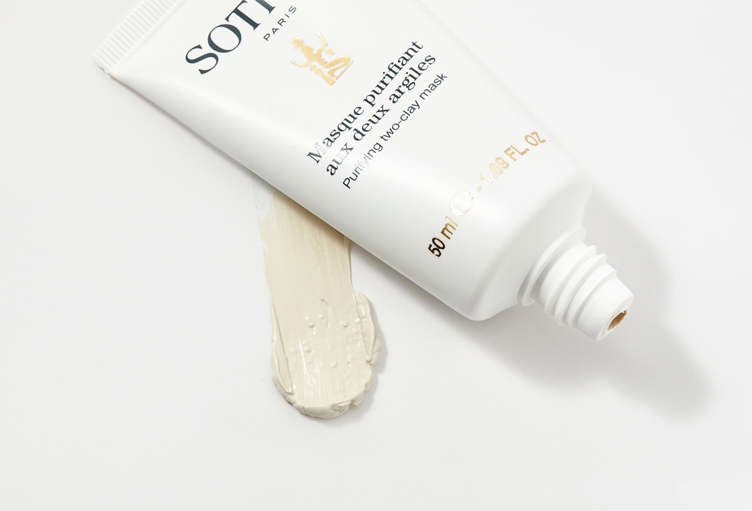 Sothys Mattifying facial mask PURIFYING TWO-CLAY MASK 50 ml Sothys Mattifying facial mask PURIFYING TWO-CLAY MASK