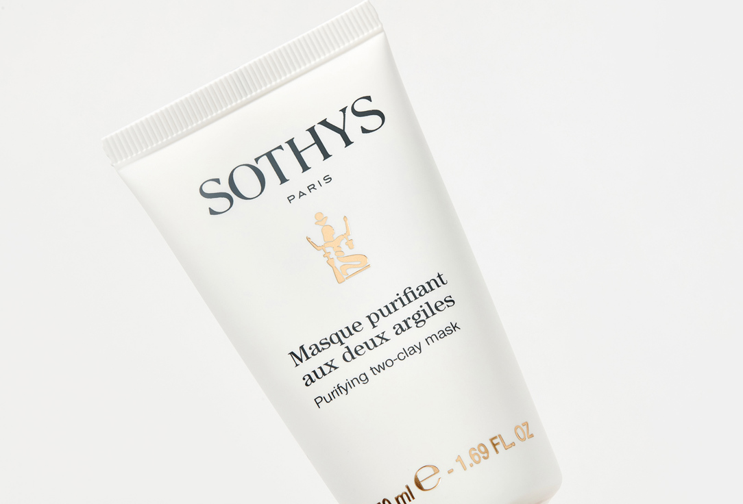 Sothys Mattifying facial mask PURIFYING TWO-CLAY MASK 50 ml Sothys Mattifying facial mask PURIFYING TWO-CLAY MASK