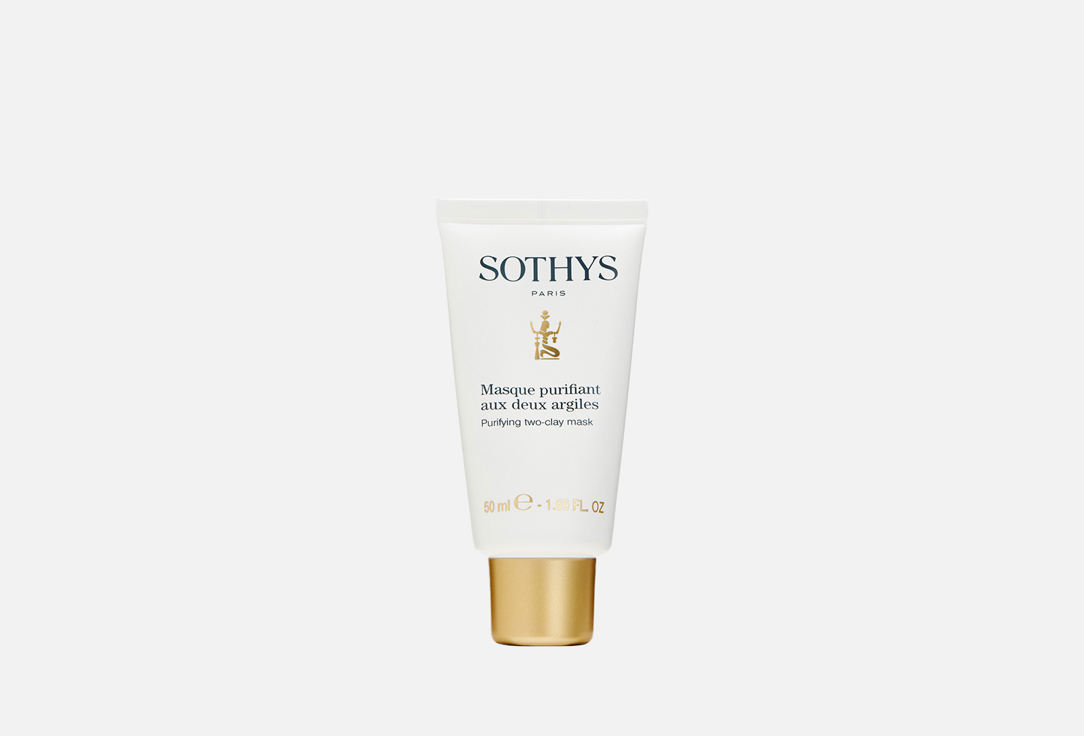Sothys Mattifying facial mask PURIFYING TWO-CLAY MASK 50 ml Sothys Mattifying facial mask PURIFYING TWO-CLAY MASK