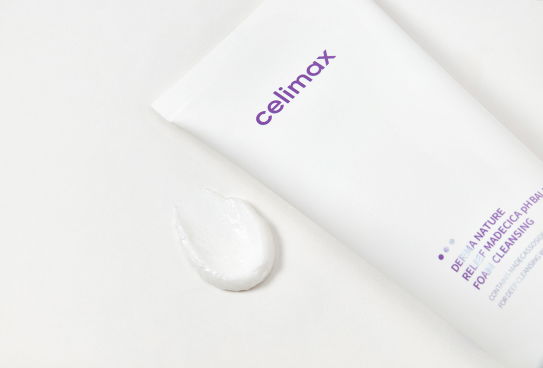 Celimax Face Cleansing Foam Derma nature relief madecica ph balancing