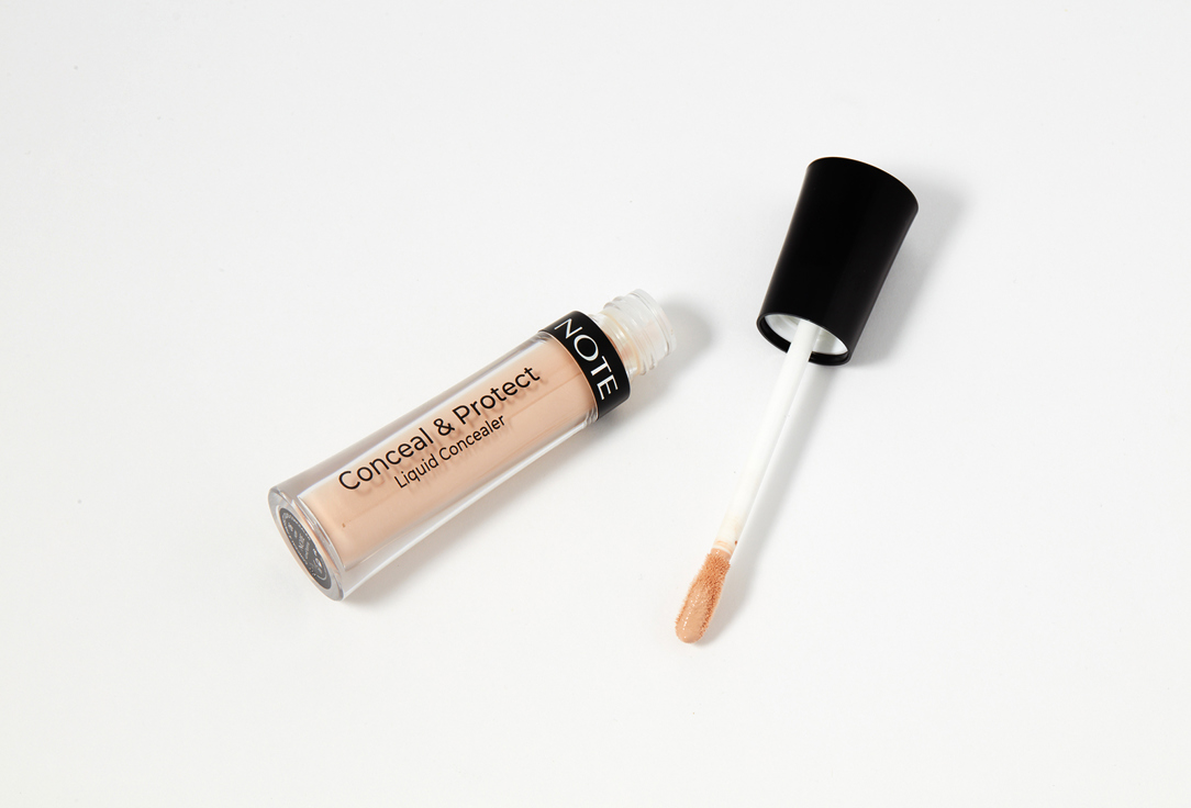 NOTE Консилер для лица CONCEAL & PROTECT LIQUID CONCEALER 6 4.5 мл NOTE Консилер для лица CONCEAL & PROTECT LIQUID CONCEALER