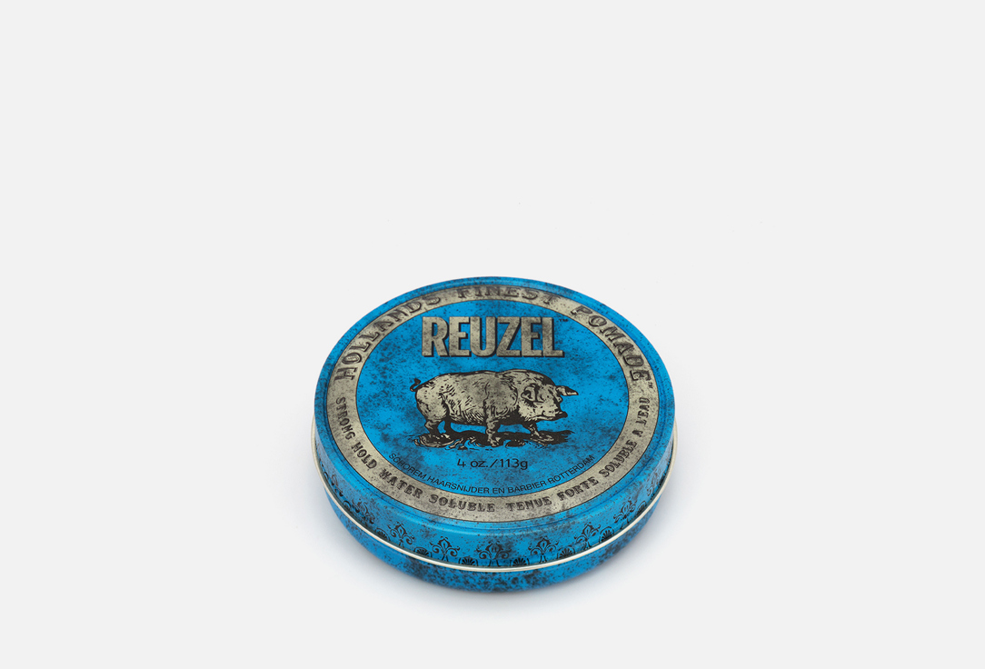Reuzel Strong Hold High Shine Hair Pomade Blue