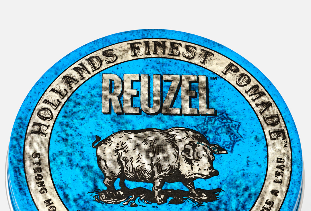 Reuzel Strong Hold High Shine Hair Pomade Blue