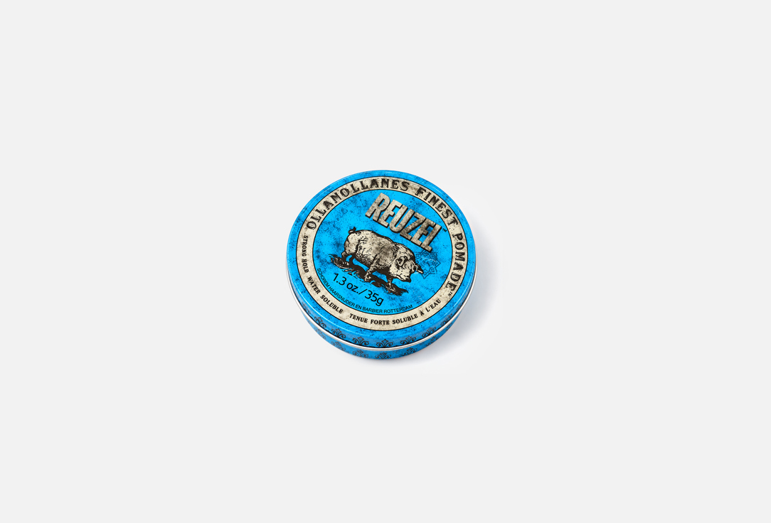 Reuzel Strong Hold High Shine Hair Pomade Blue