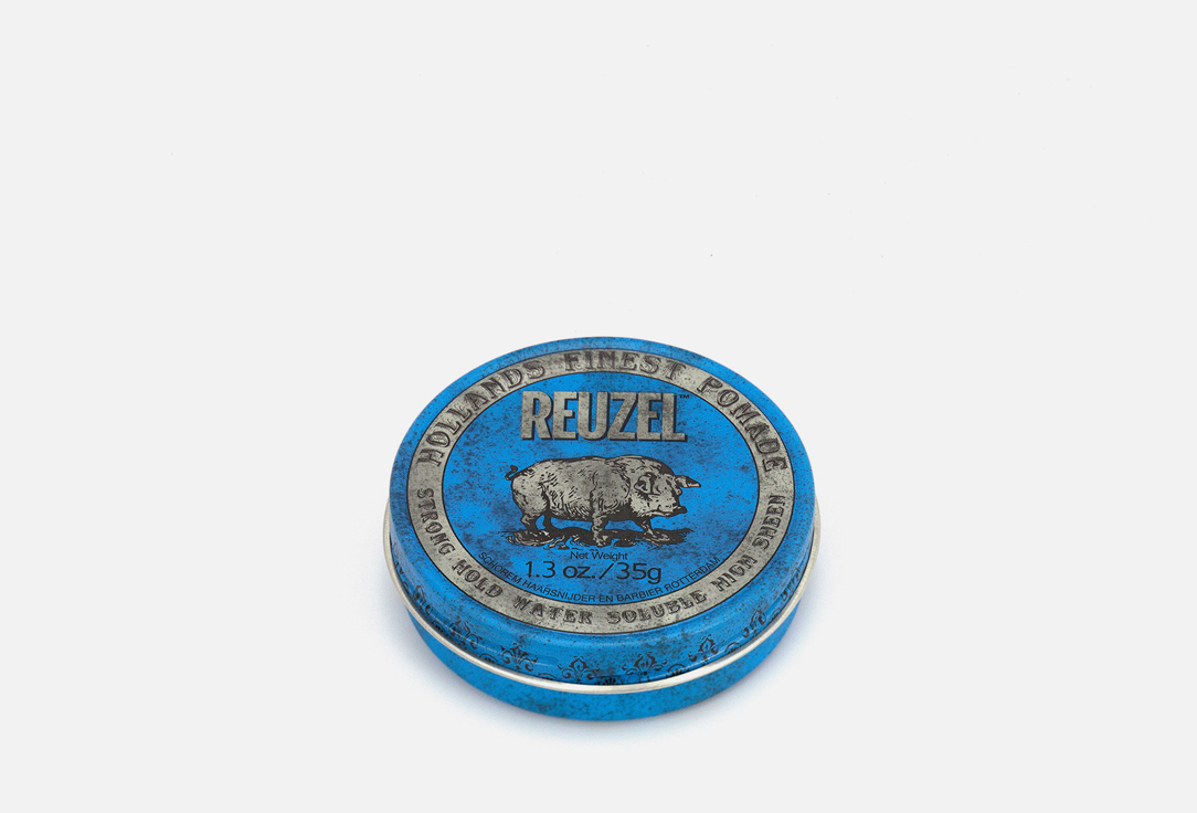 Reuzel Strong Hold High Shine Hair Pomade Blue