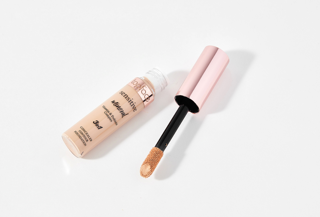 Topface Creamy concealer with natural skin finish Sensitive Mineral 3in1 003 12 ml Topface Creamy concealer with natural skin finish Sensitive Mineral 3in1