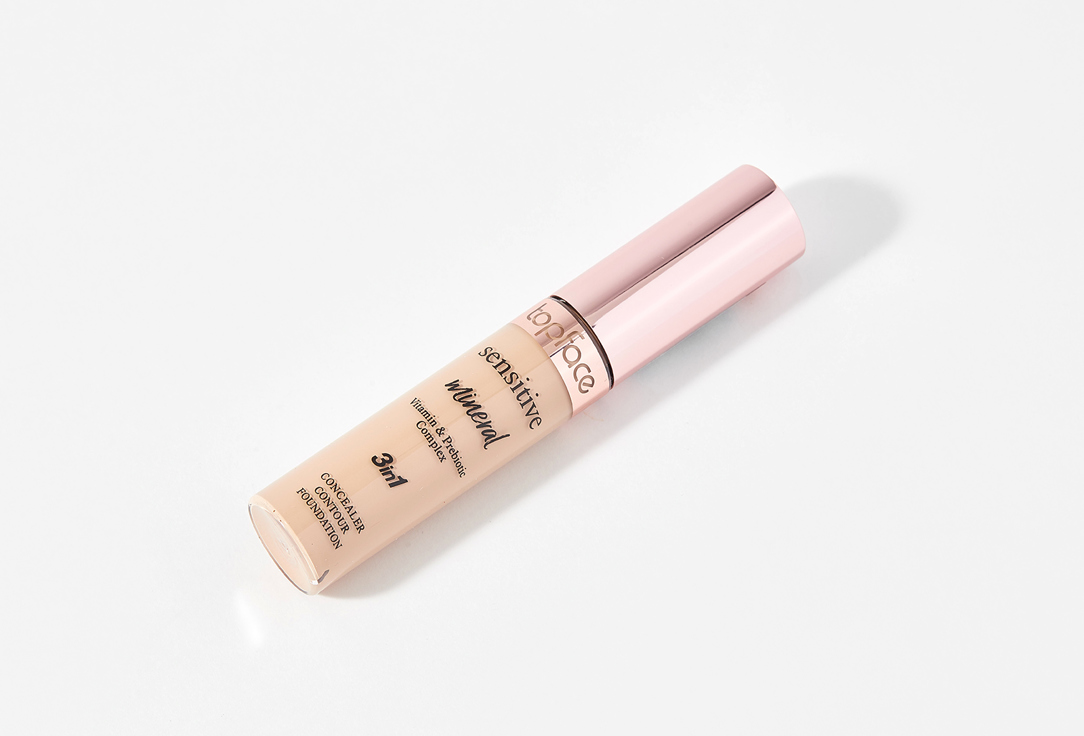Topface Creamy concealer with natural skin finish Sensitive Mineral 3in1 003 12 ml Topface Creamy concealer with natural skin finish Sensitive Mineral 3in1