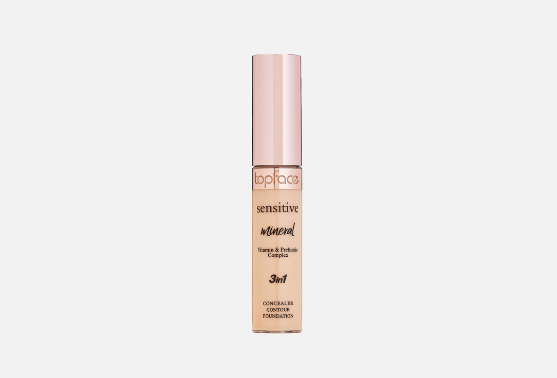 Topface Creamy concealer with natural skin finish Sensitive Mineral 3in1 003 12 ml Topface Creamy concealer with natural skin finish Sensitive Mineral 3in1
