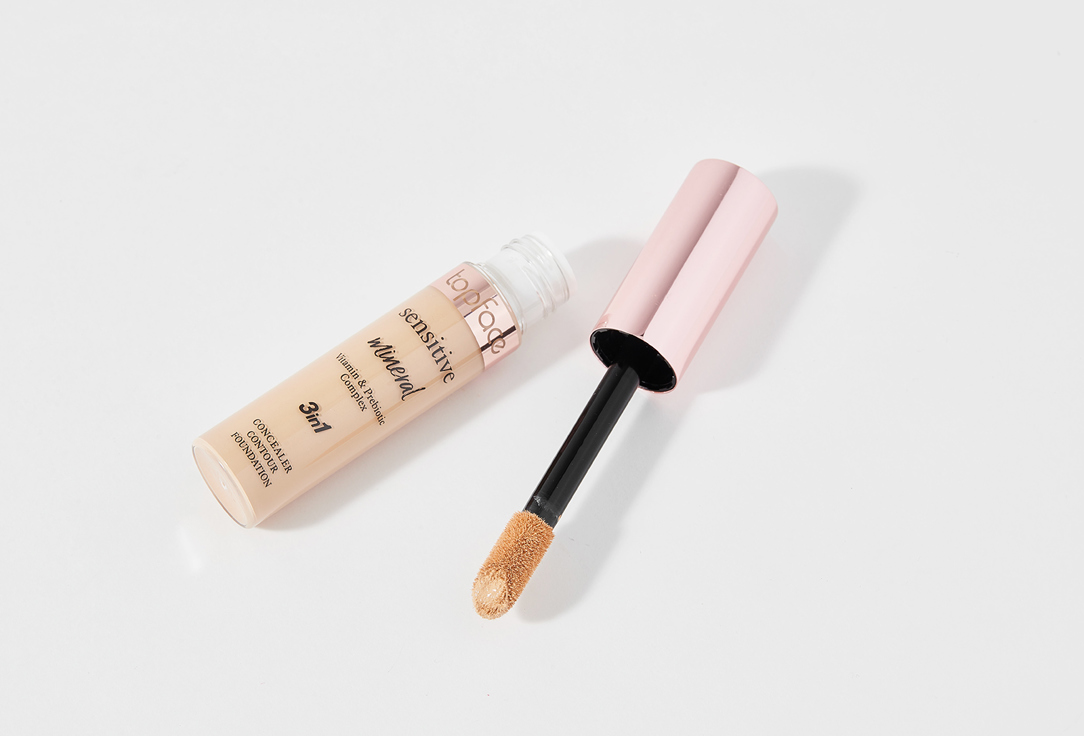 Topface Creamy concealer with natural skin finish Sensitive Mineral 3in1 005 12 ml Topface Creamy concealer with natural skin finish Sensitive Mineral 3in1
