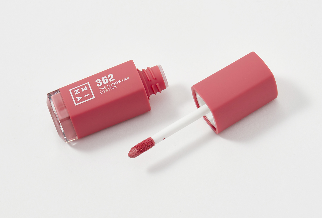 3INA Creamy, Long-Lasting matte lipstick The Longwear Lipstick 362, Fresh rosy pink 7 ml 3INA Creamy, Long-Lasting matte lipstick The Longwear Lipstick