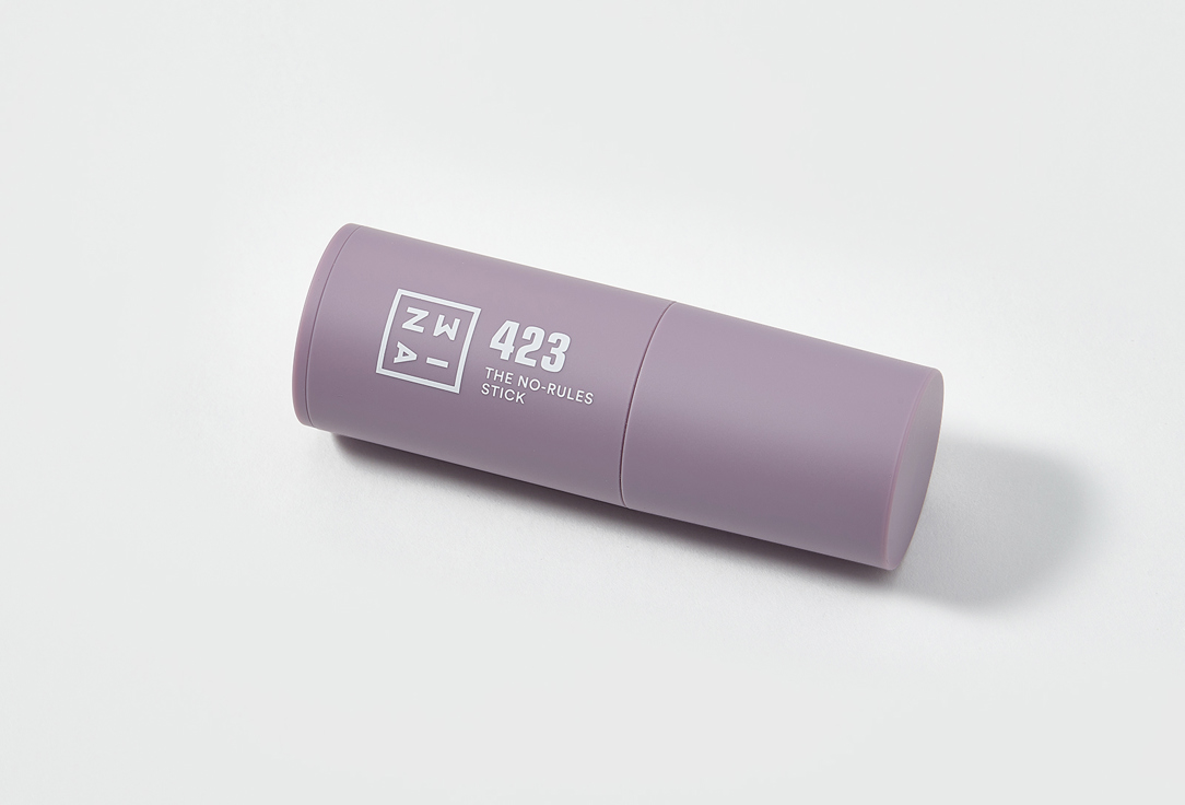 3INA 3-in-1 multi-tasking lipstick, blush, and eyeshadow The No-Rules Stick 423, Cool lavender 5 g 3INA 3-in-1 multi-tasking lipstick, blush, and eyeshadow The No-Rules Stick