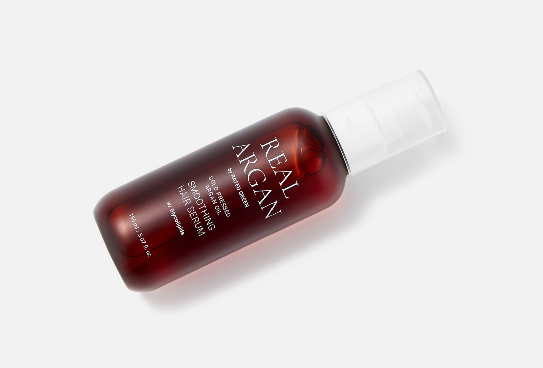 RATED GREEN Nourishing Hair Serum REAL ARGAN Cold Pressed Argan Oil Smoothing Hair Serum 150 ml RATED GREEN Nourishing Hair Serum REAL ARGAN Cold Pressed Argan Oil Smoothing Hair Serum