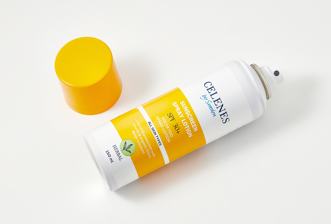 CELENES Sunscreen spray spf30+ Herbal