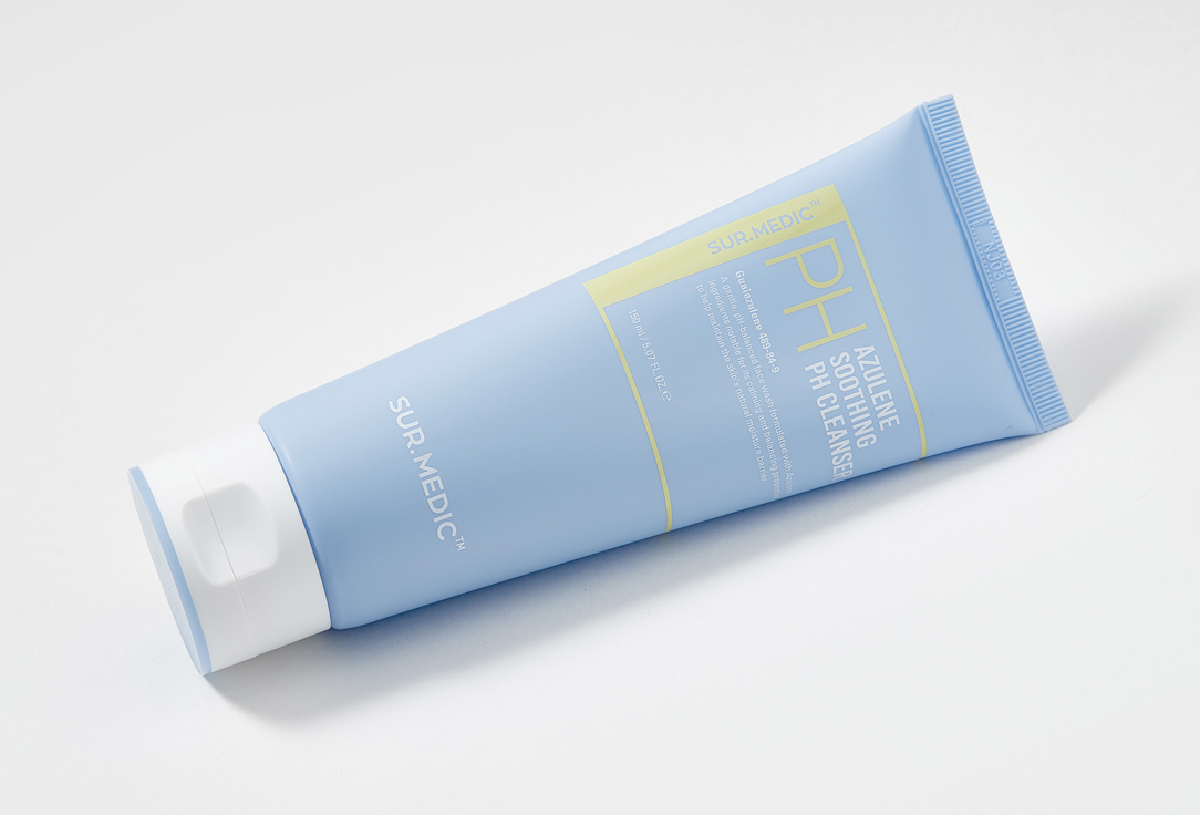SUR.MEDIC+ Azulene Soothing Face Wash Gel Azulene soothing ph