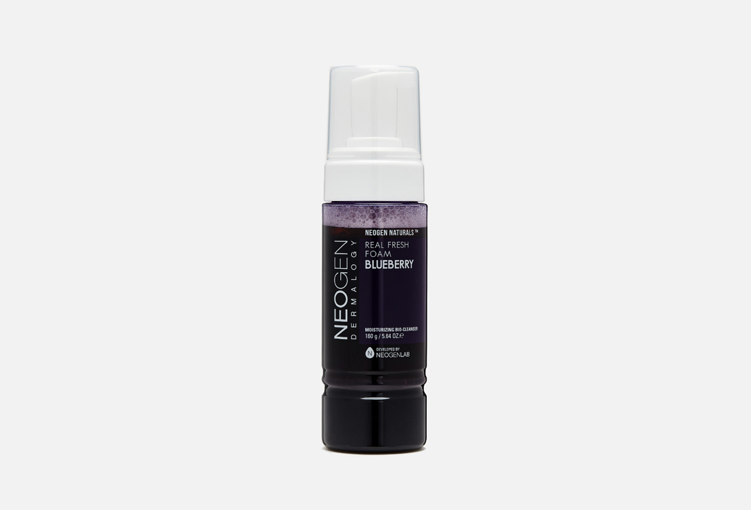 Neogen Blueberry Hydrating Face Cleansing Foam Real fresh 160 g Neogen Blueberry Hydrating Face Cleansing Foam Real fresh