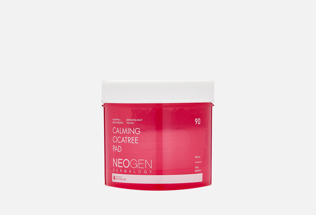 Neogen Soothing Face Peeling Pads Calming cica tree