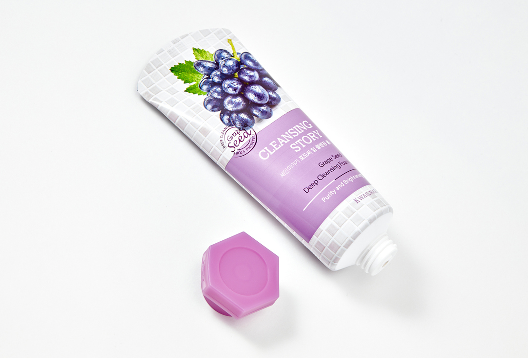 Welcos Cleansing face foam Cleansing story grape seed