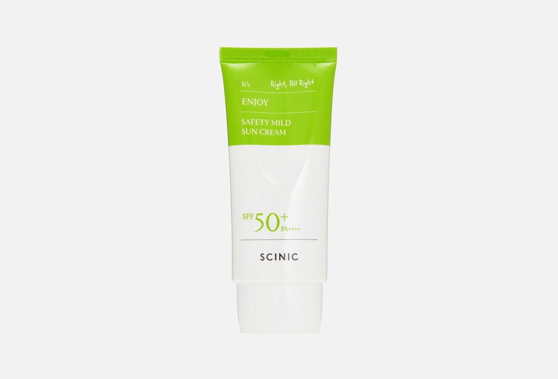 SCINIC High protection moisturizing face sun cream SPF 50+ PA++++ ENJOY SAFETY MILD SUN CREAM