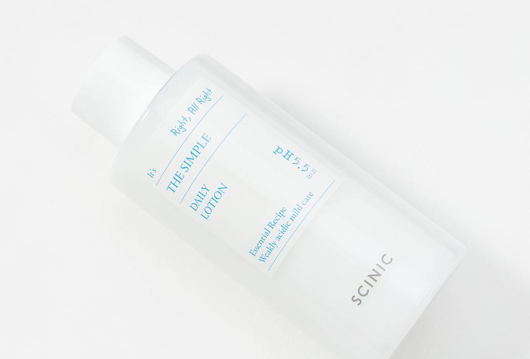 SCINIC Lotion for sensitive skin The Simple Daily