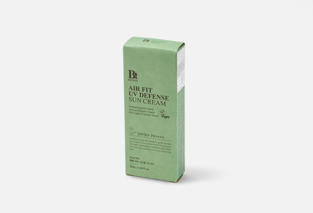 Benton Sunscreen cream spf50+ pa++++ Air fit uv defense