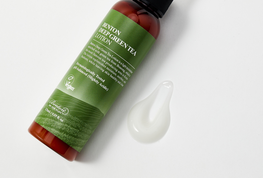 Benton Лосьон для лица Deep Green Tea Lotion 120 мл Benton Лосьон для лица Deep Green Tea Lotion
