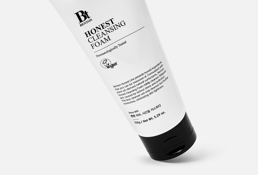 Benton Face cleansing foam Honest