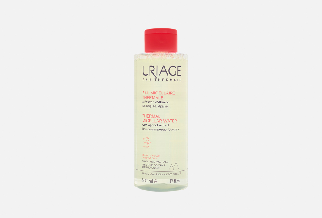 Uriage Thermal Face cleansing micellar water Pink 500 ml Uriage Thermal Face cleansing micellar water Pink