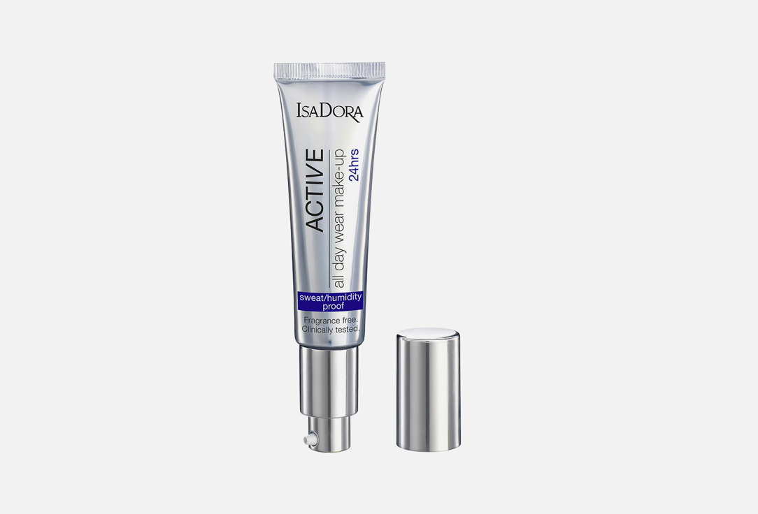 IsaDora Long-Lasting Matte liquid foundation Active All Day Wear Make-Up 22 35 ml IsaDora Long-Lasting Matte liquid foundation Active All Day Wear Make-Up