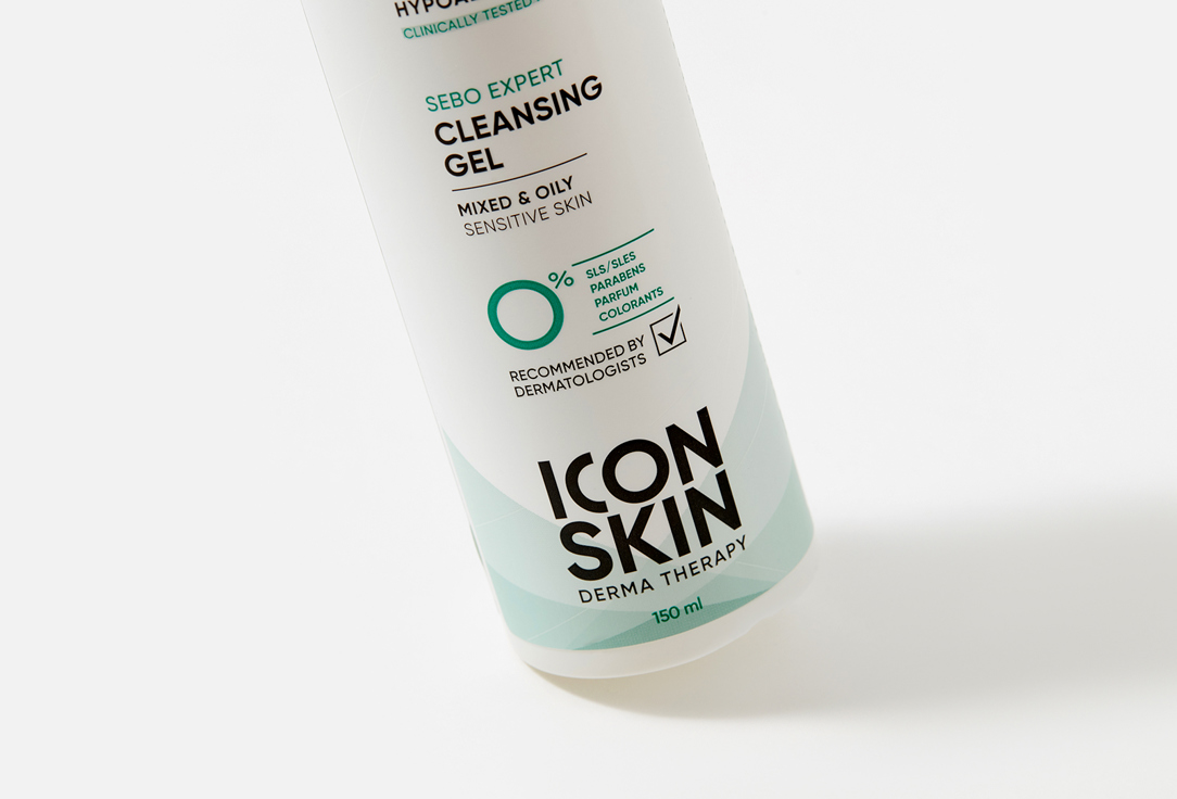 ICON SKIN Face cleansing gel Sebo Expert