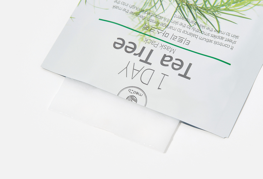 MEDB Face sheet mask 1 Day Tea Tree
