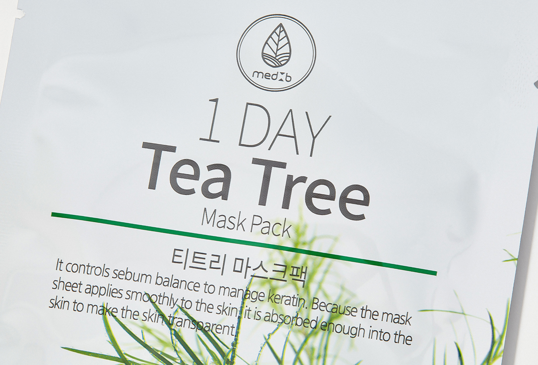 MEDB Face sheet mask 1 Day Tea Tree