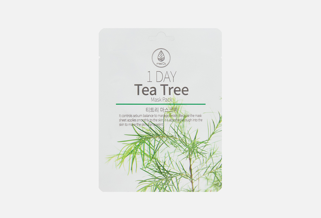 MEDB Face sheet mask 1 Day Tea Tree