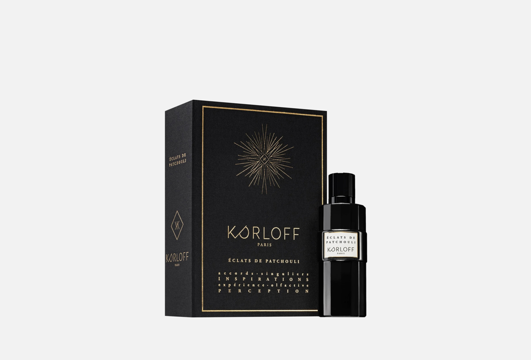 Korloff Paris Eau de parfum ECLATS DE PATCHOULI 100 ml Korloff Paris Eau de parfum ECLATS DE PATCHOULI